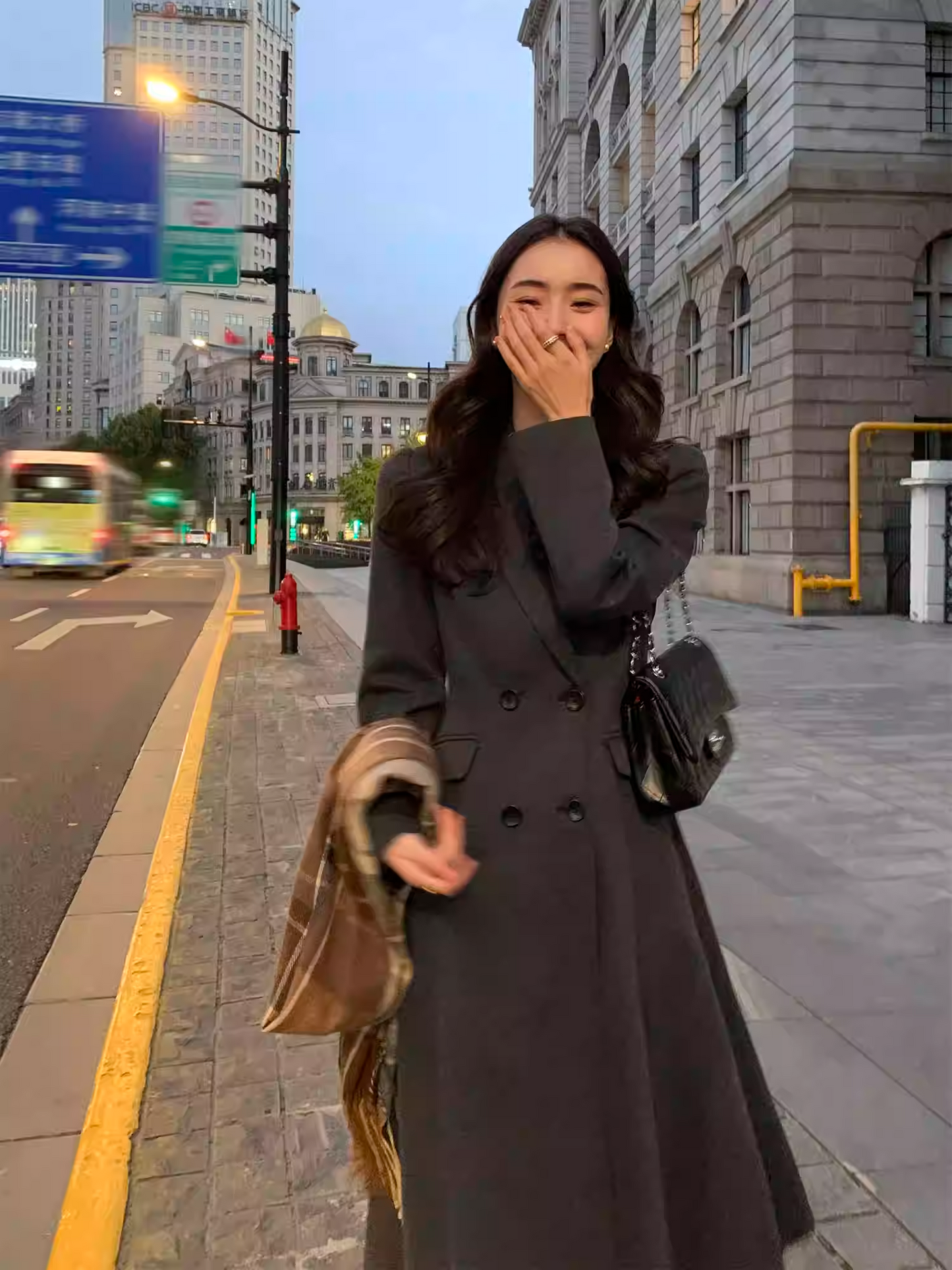 Áo Khoác Dạ Pusumede 2 Hàng Khuy