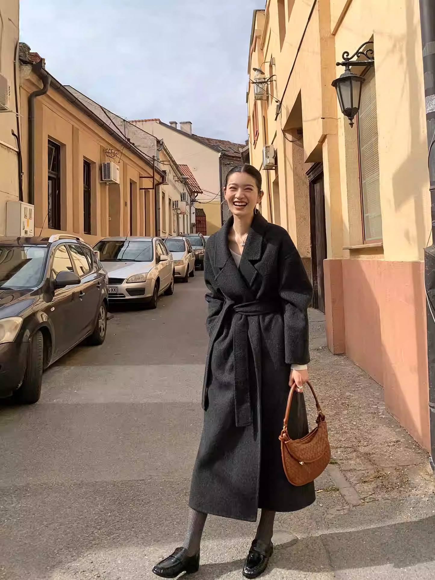 Áo Khoác Dạ Pusumede Dáng Dài