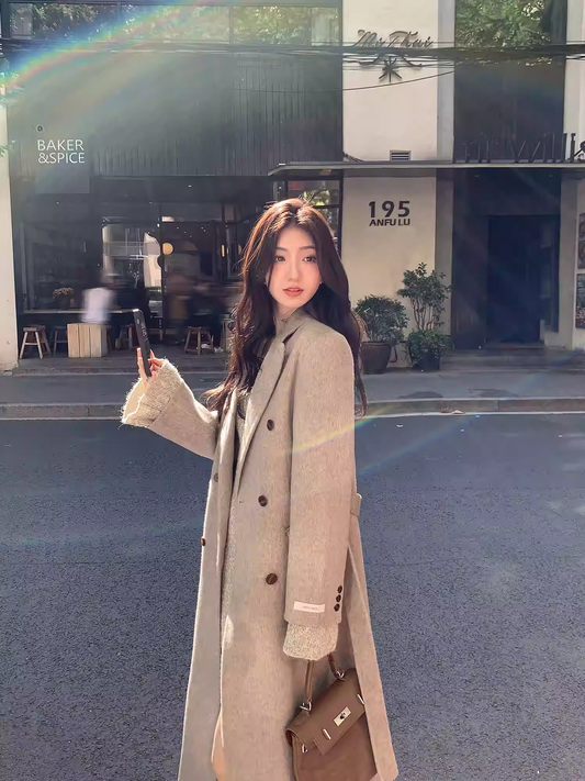 Áo Khoác Dạ Mulvan Dáng Dài