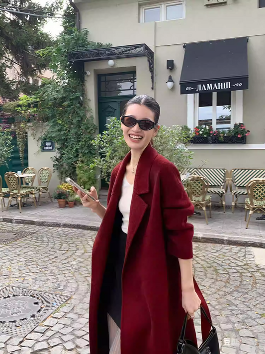 Áo Khoác Dạ Pusumede Dáng Dài