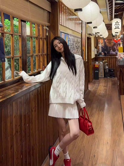 Áo Len Cổ V Mulvan