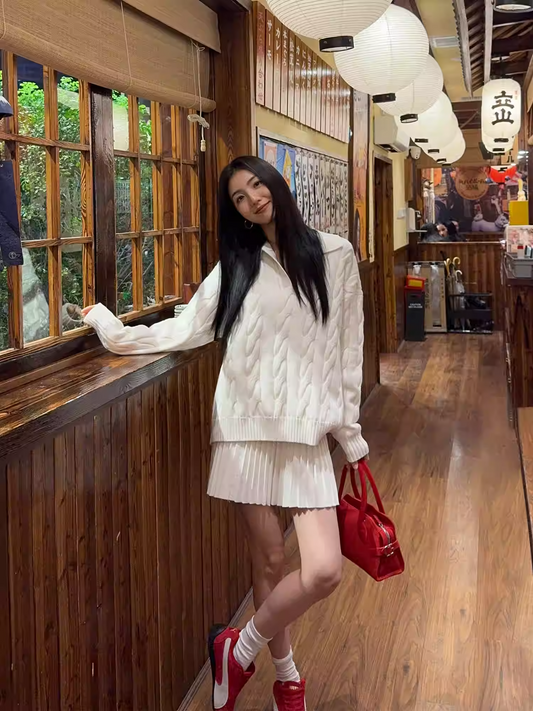 Áo Len Cổ V Mulvan